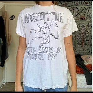 Brandy Melville Tops - Led Zeppelin band t-shirt Brandy Melville Tops - Led Zeppelin band t-shirt